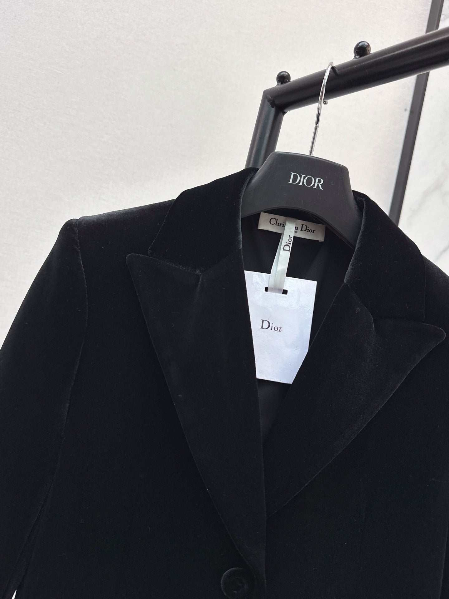 CD 25fw velvet blazer