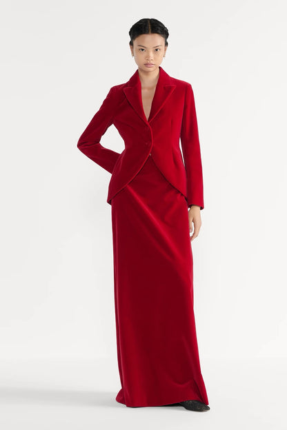 CD 25fw velvet skirt