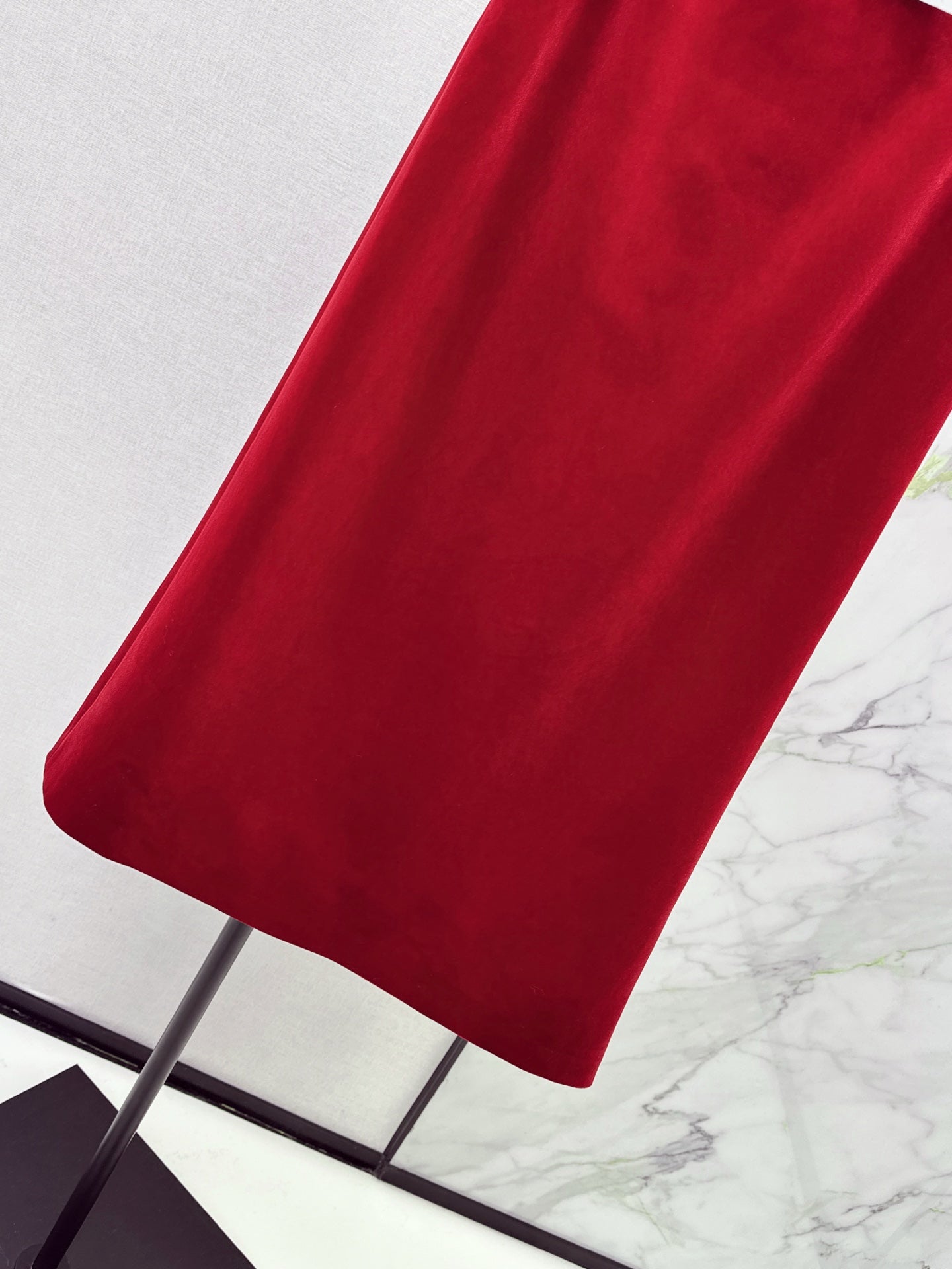 CD 25fw velvet skirt