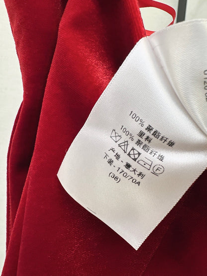 CD 25fw velvet skirt