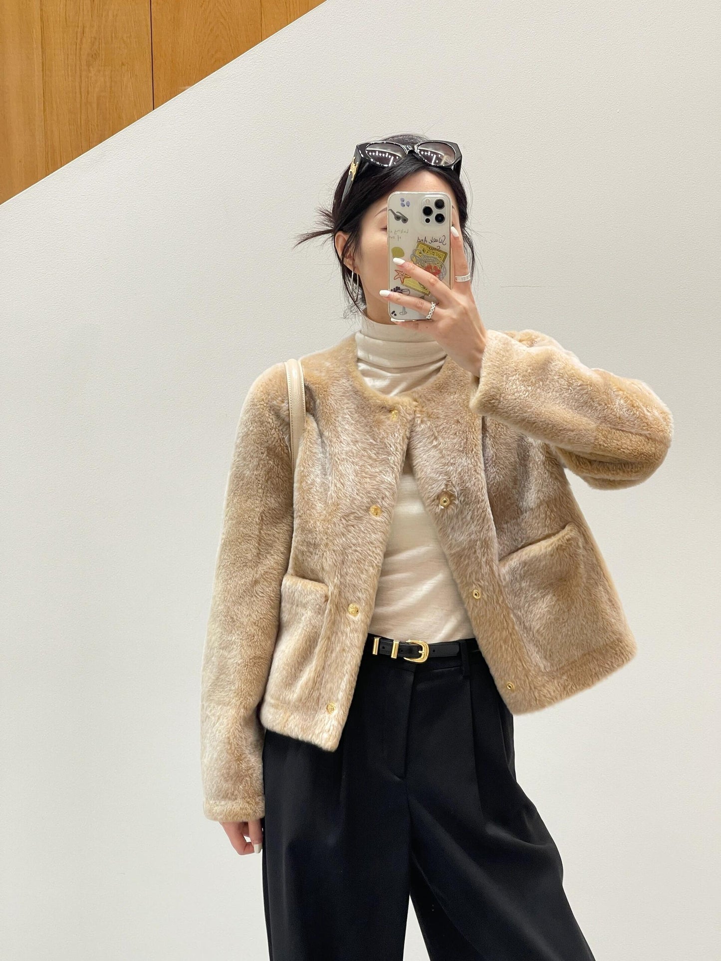 Celi 25fw fleece jacket