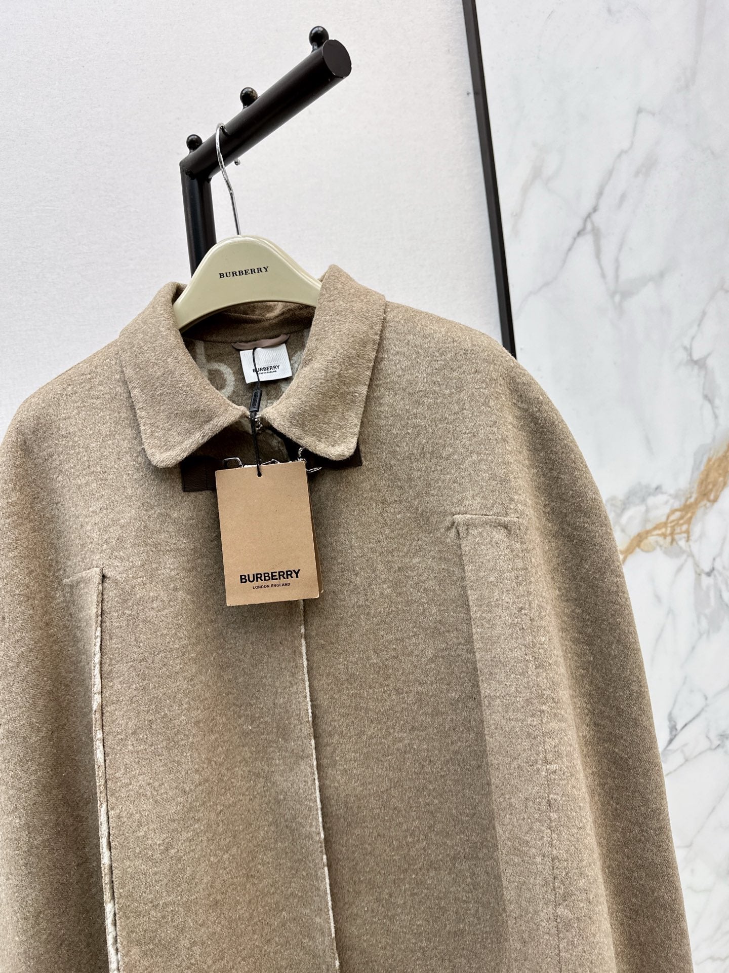 Burb 25fw woolen overcoats