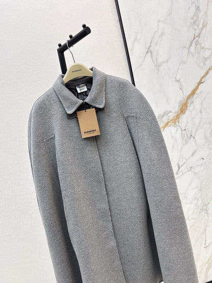 Burb 25fw woolen overcoats