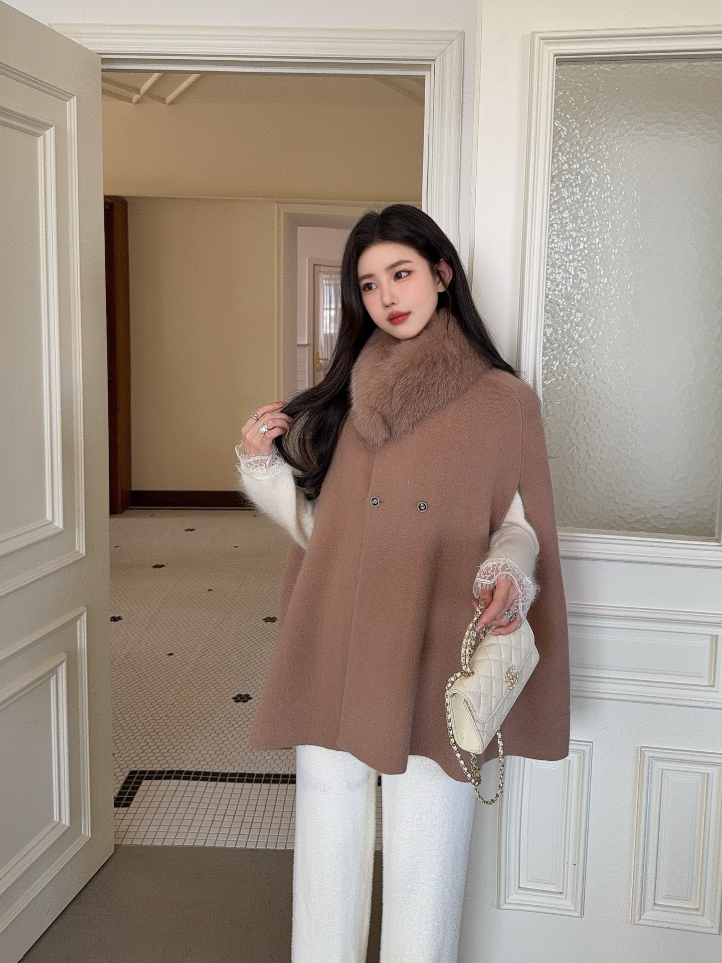 Fend 25fw cape coats