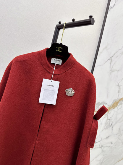 Chan 25fw wool cape coats