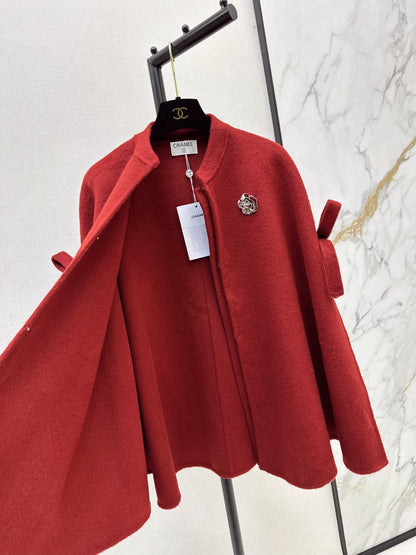 Chan 25fw wool cape coats