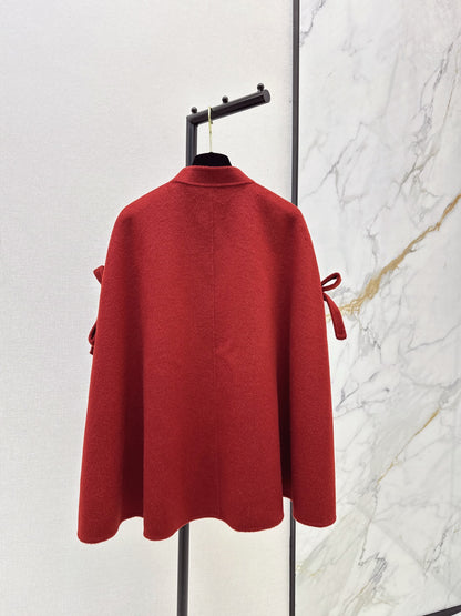 Chan 25fw wool cape coats