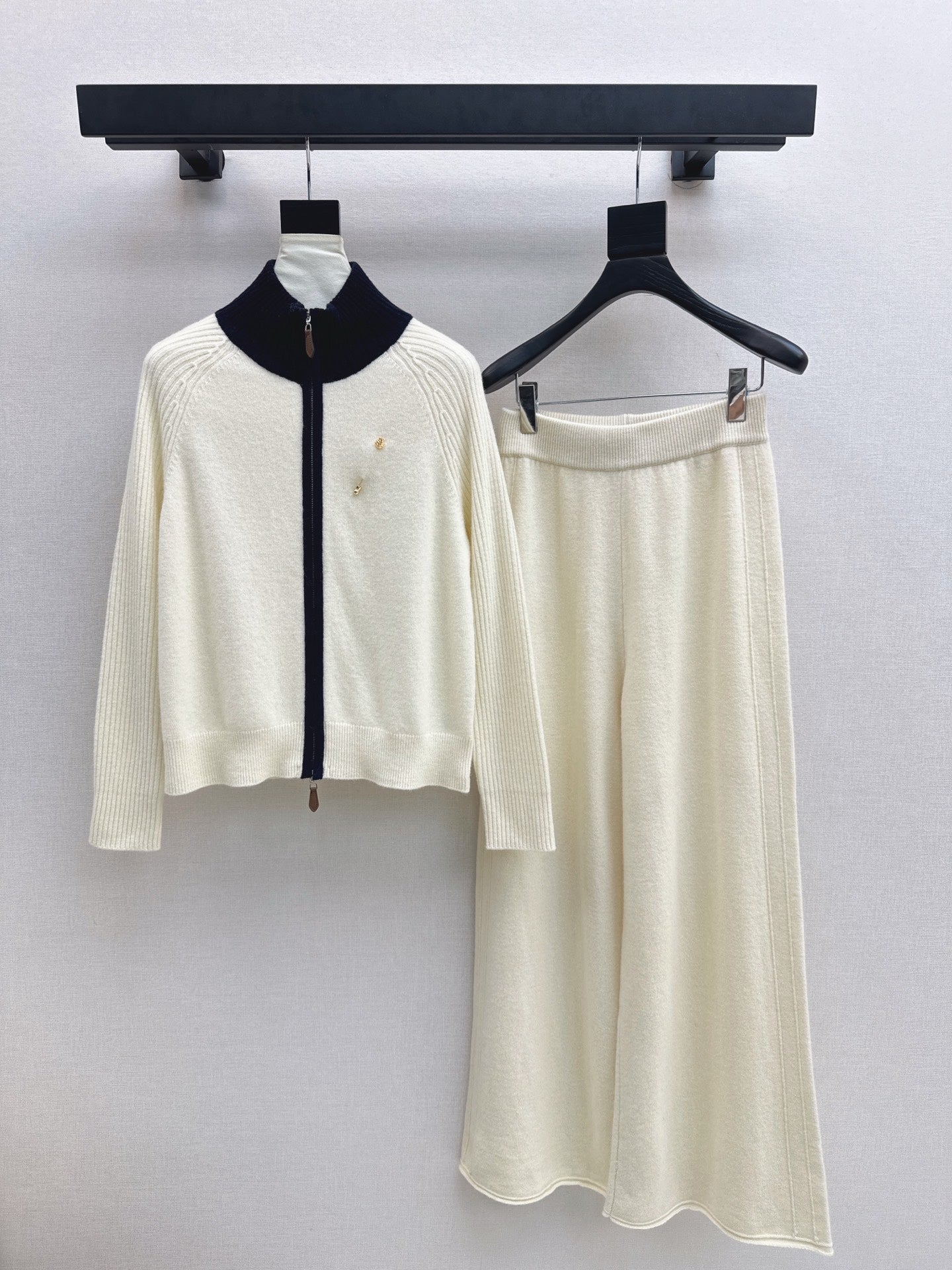 Loro 25fw knit jacket pants set