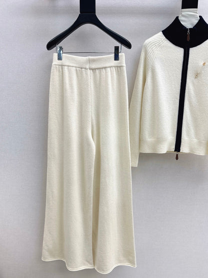 Loro 25fw knit jacket pants set