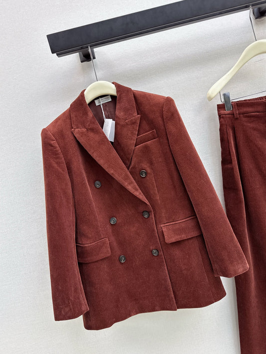 Brun 25fw corduroy blazer