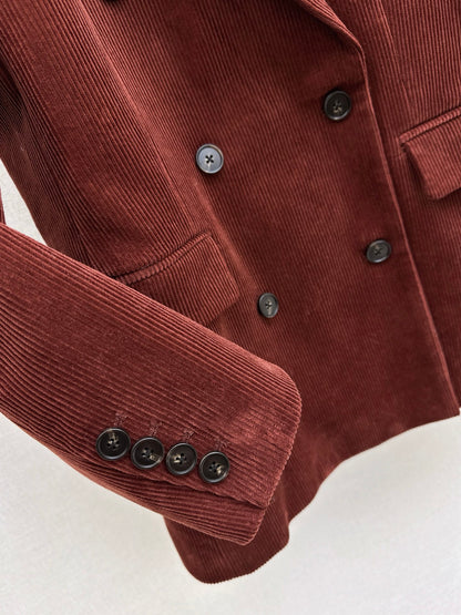 Brun 25fw corduroy blazer