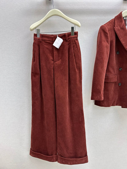 Brun 25fw corduroy pants