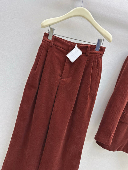 Brun 25fw corduroy pants