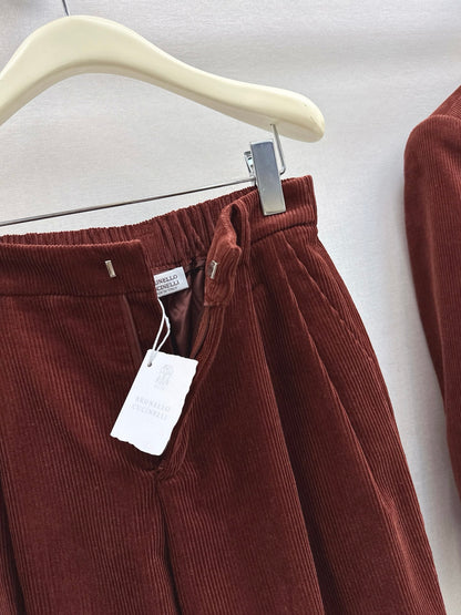 Brun 25fw corduroy pants