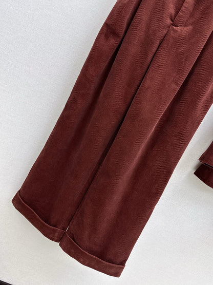 Brun 25fw corduroy pants
