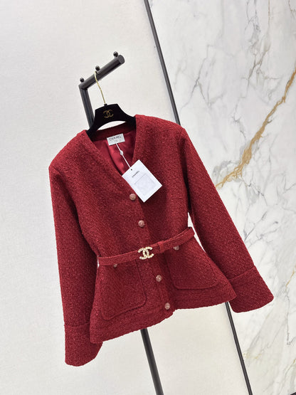 Chan 25fw woven tweed jacket