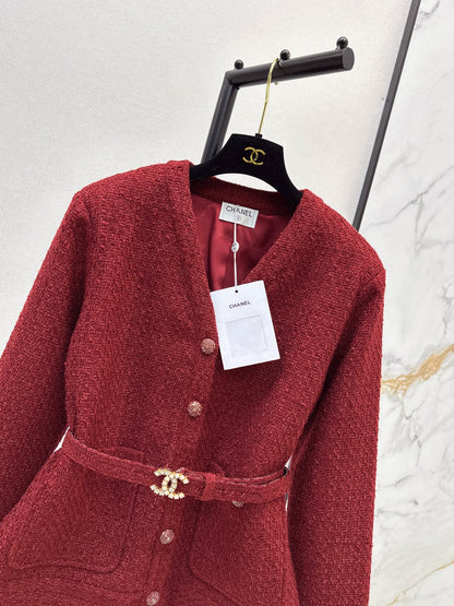 Chan 25fw woven tweed jacket