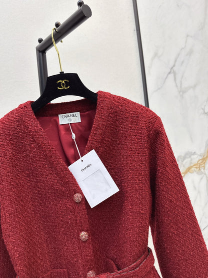 Chan 25fw woven tweed jacket