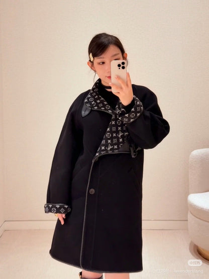 Louis 25fw woolen overcoats