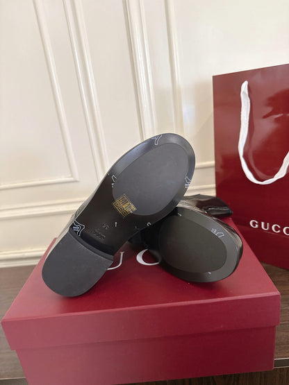 Gucc 25fw combat boots