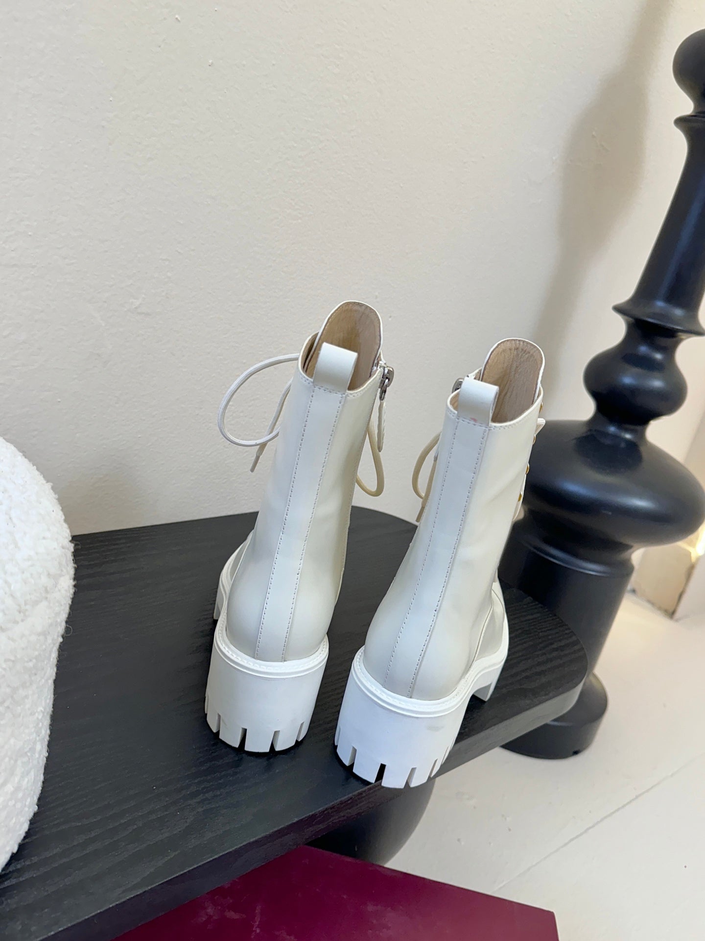 Gucc 25fw combat boots