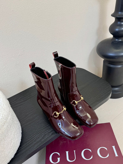 Gucc 25fw ankle boots