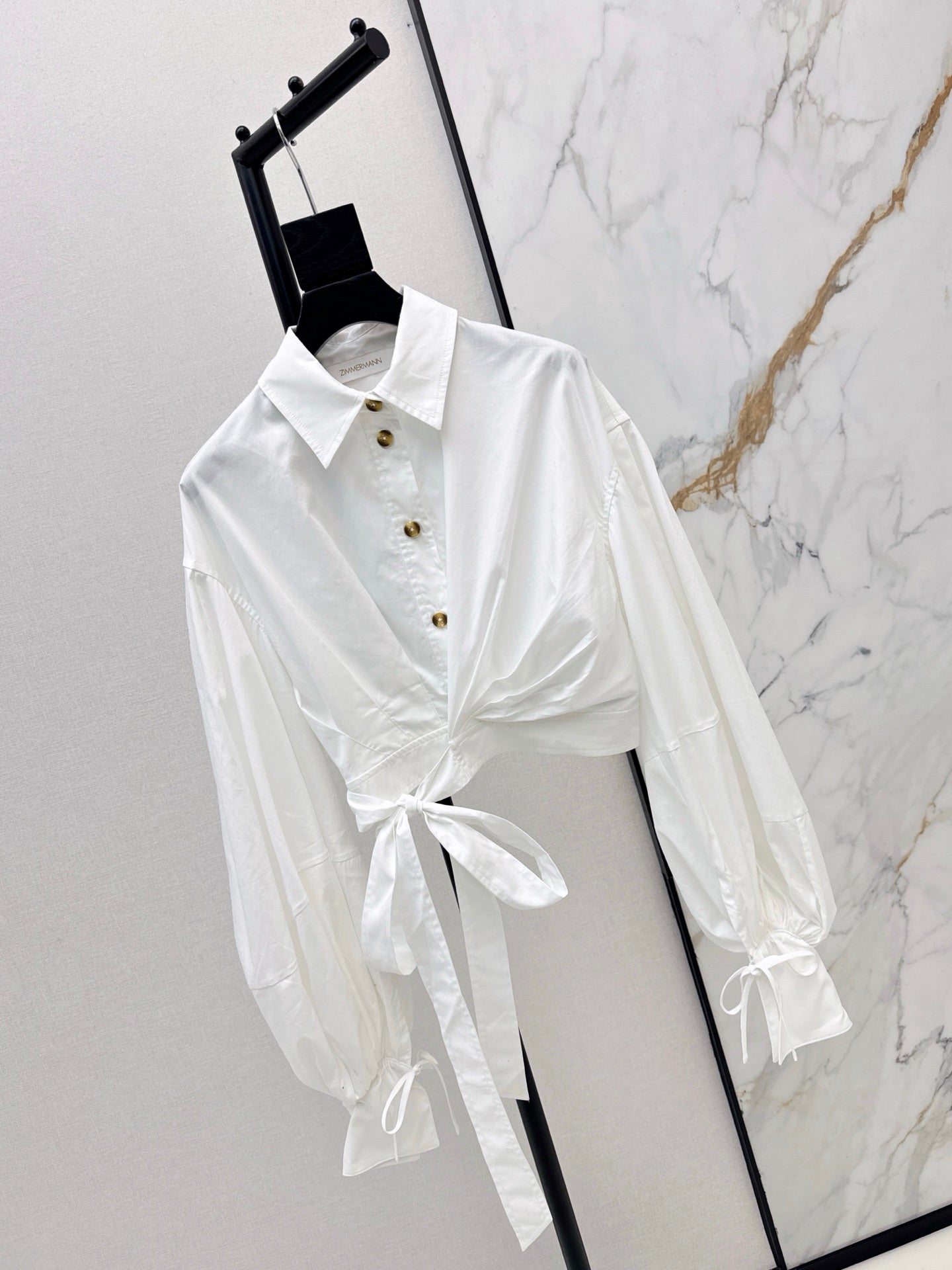 Zimm 25fw straps shirt