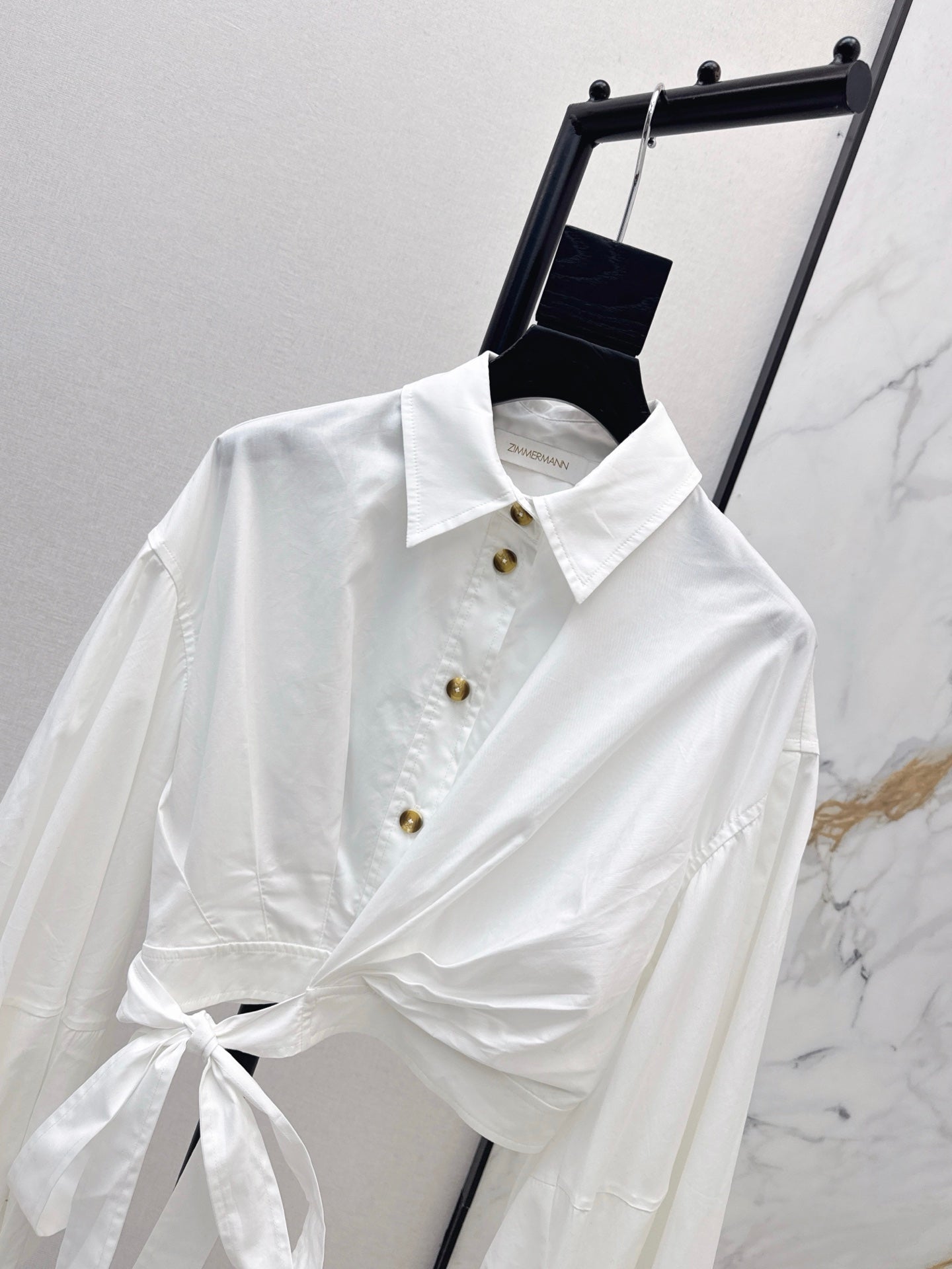 Zimm 25fw straps shirt