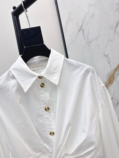 Zimm 25fw straps shirt