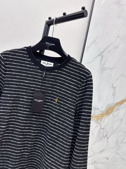 Saint 25fw stripe sweater