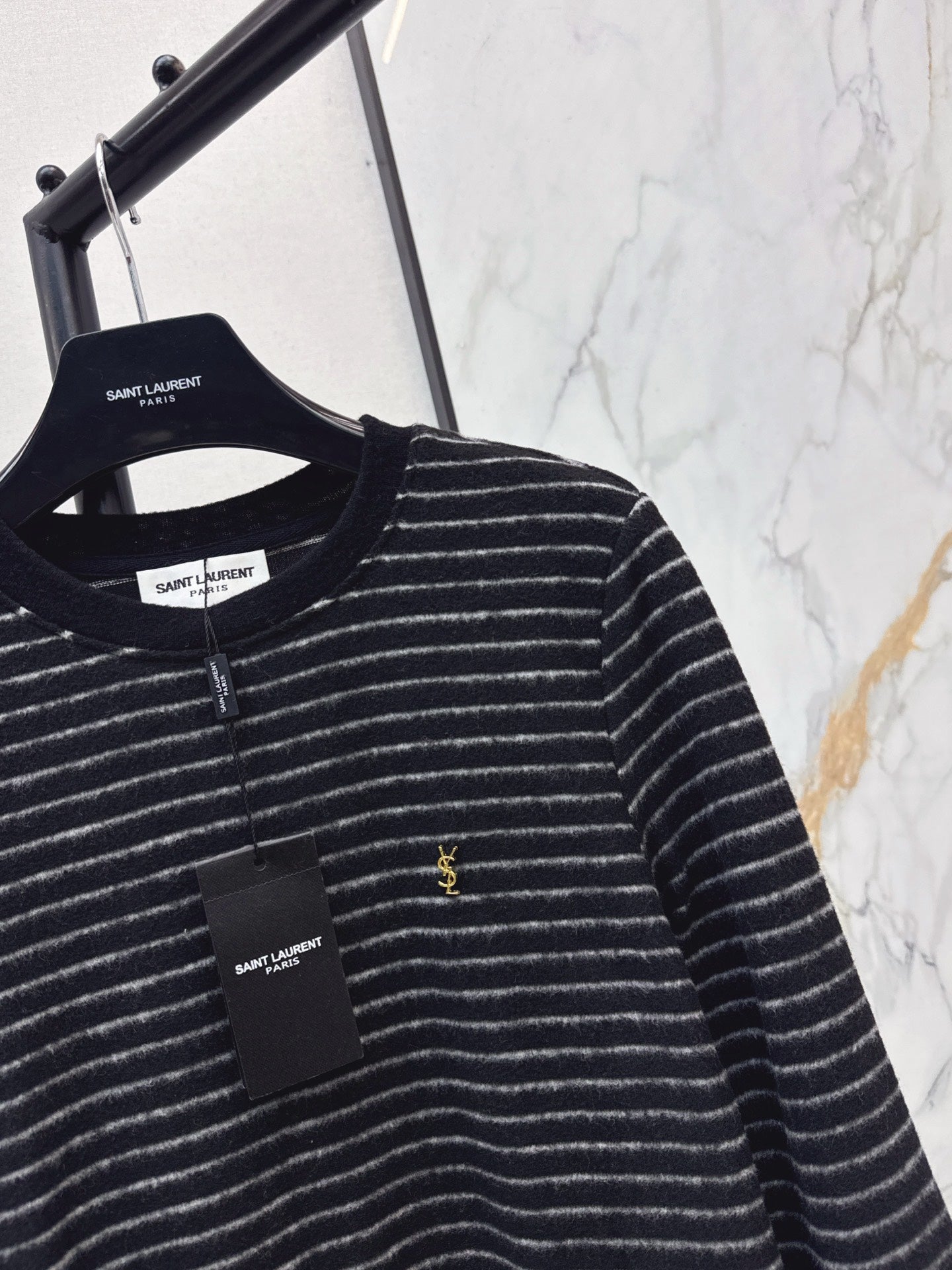 Saint 25fw stripe sweater