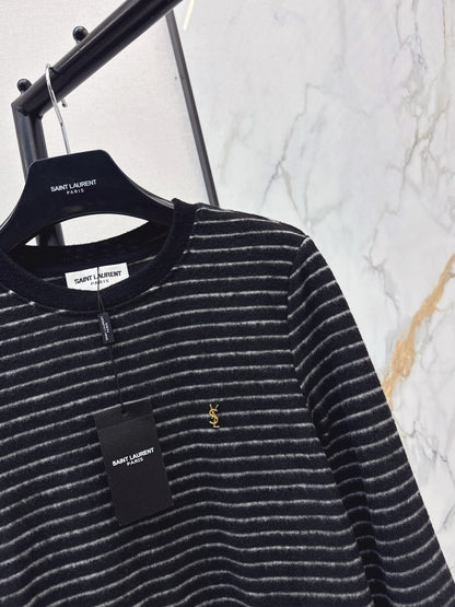 Saint 25fw stripe sweater
