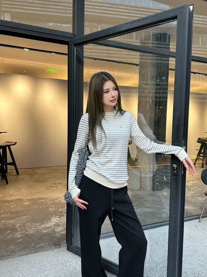 Saint 25fw stripe sweater