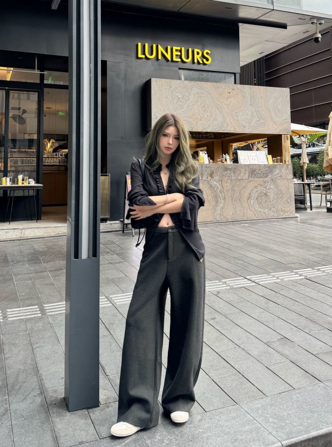 Prad 25fw straight pants