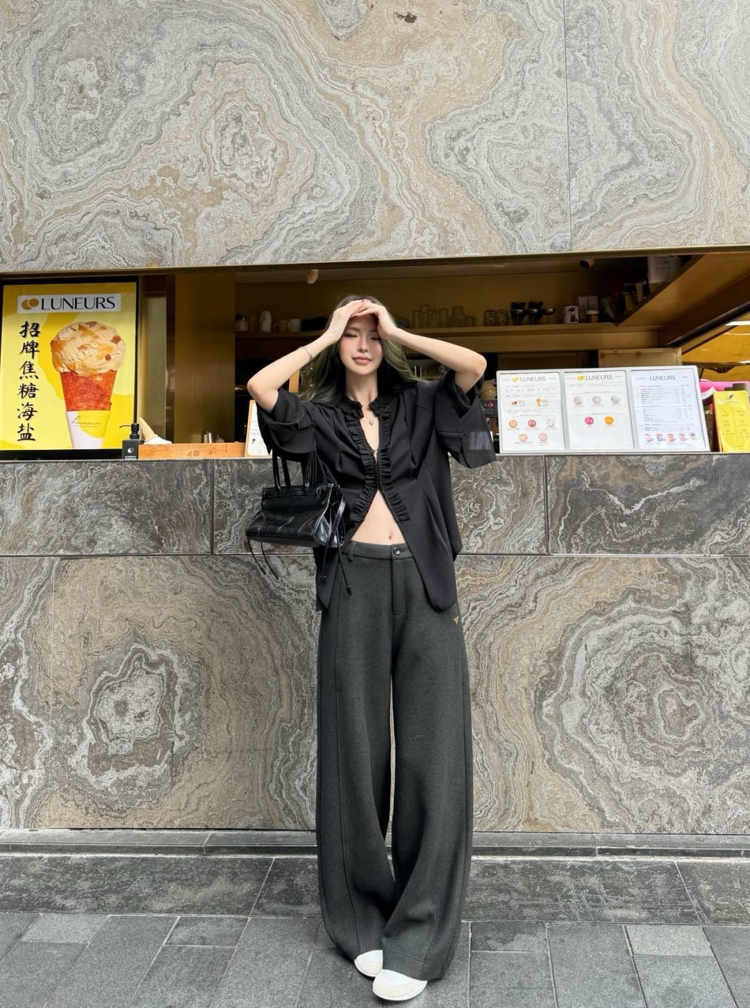 Prad 25fw straight pants