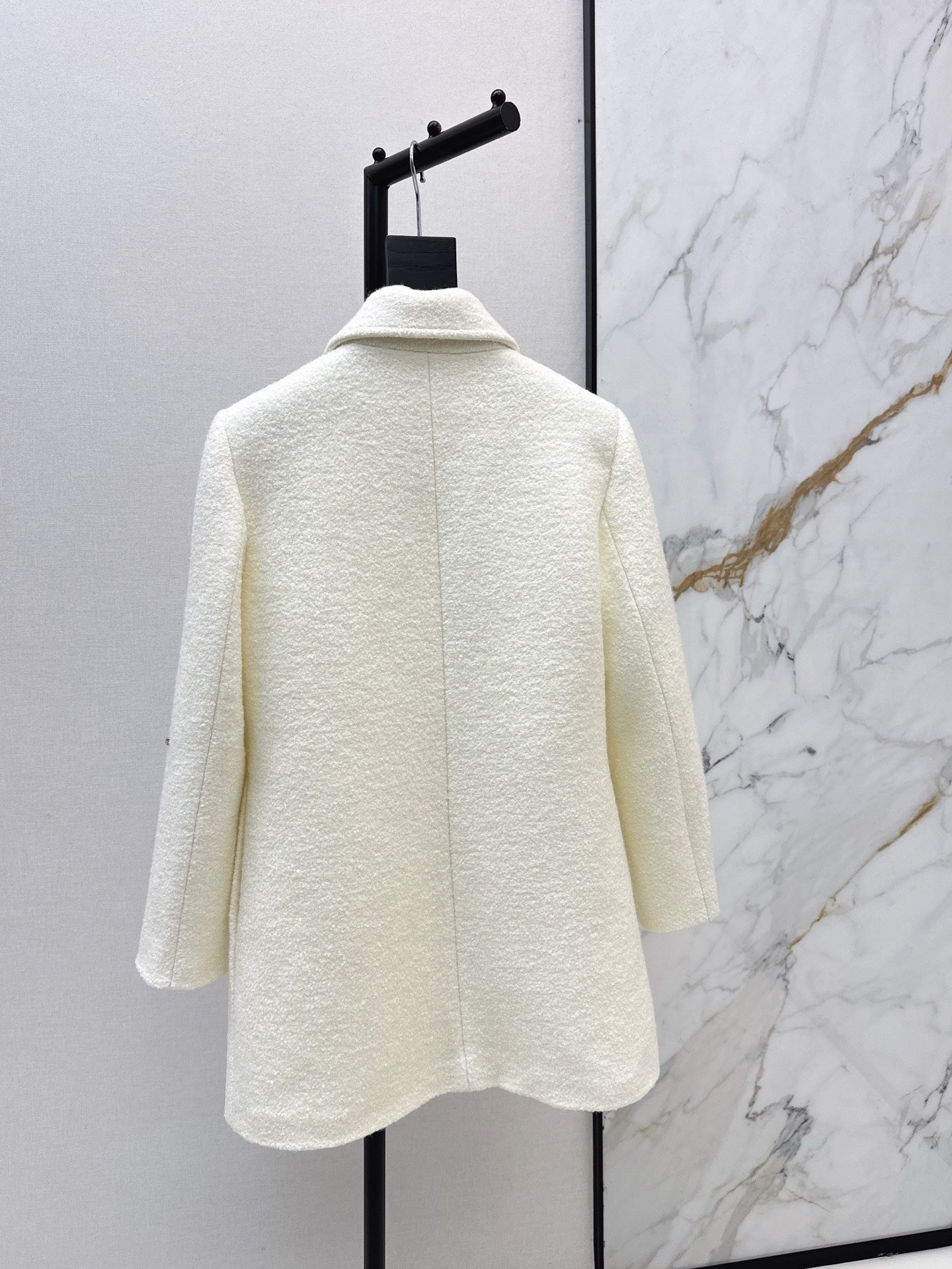 Miu 25fw rhinestone overcoats