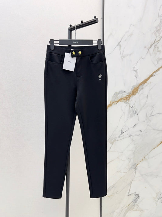 CD 25fw embroidery legging