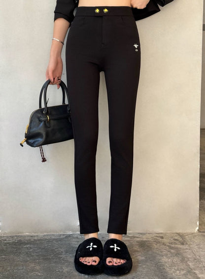 CD 25fw embroidery legging