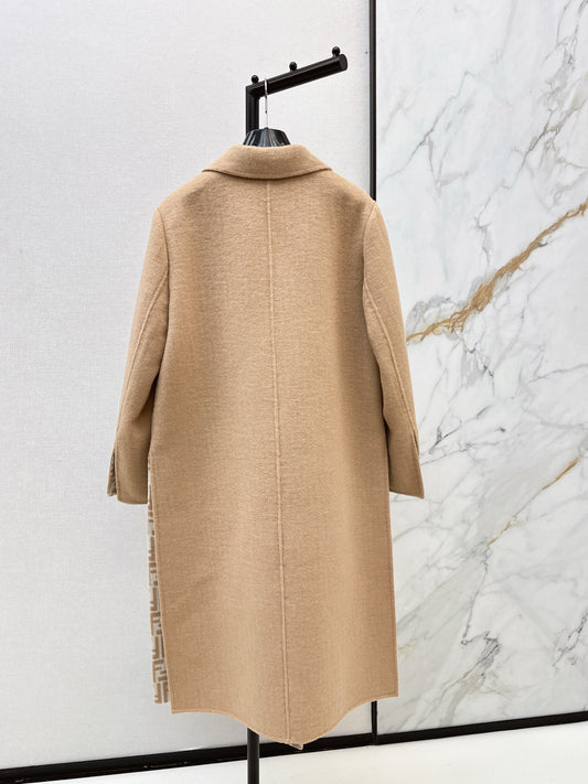 Fend 25fw cashmere overcoats
