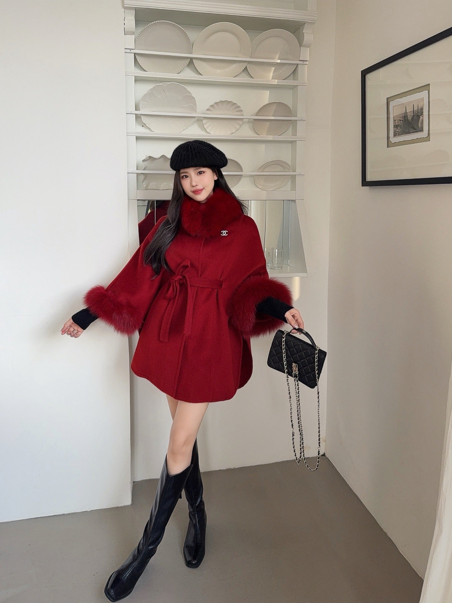 Chan 25fw cape coats
