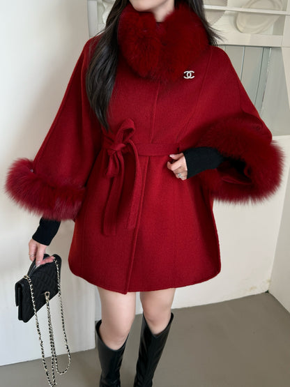 Chan 25fw cape coats