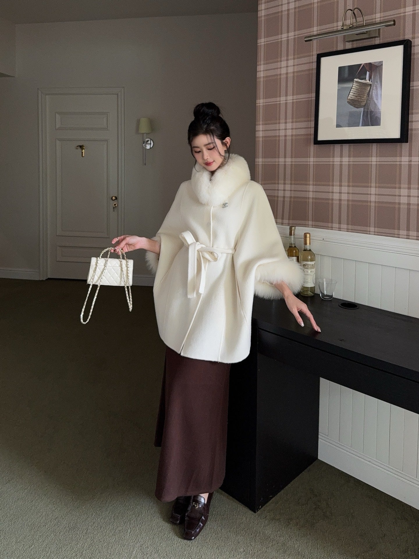 Chan 25fw cape coats