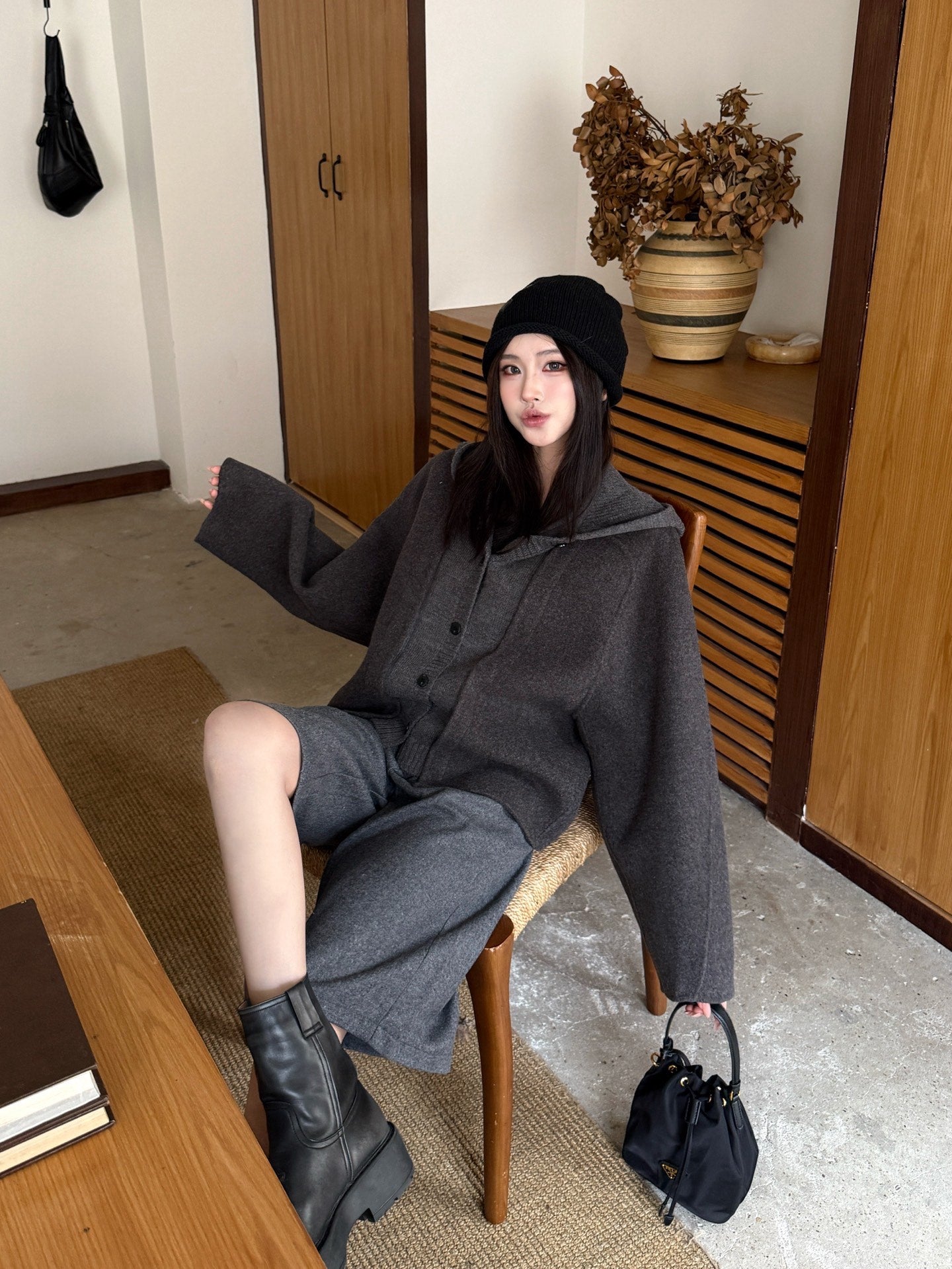 Loro 25fw woolen jacket