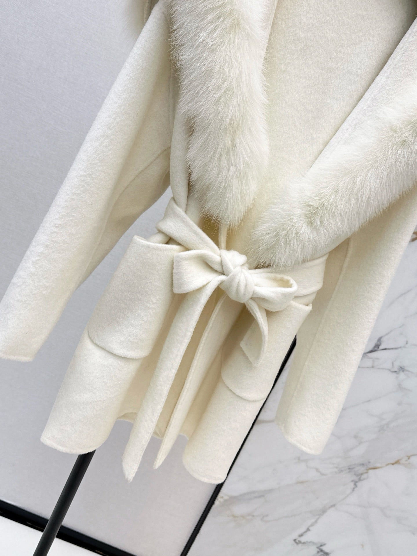 Fend 25fw woolen pea coats