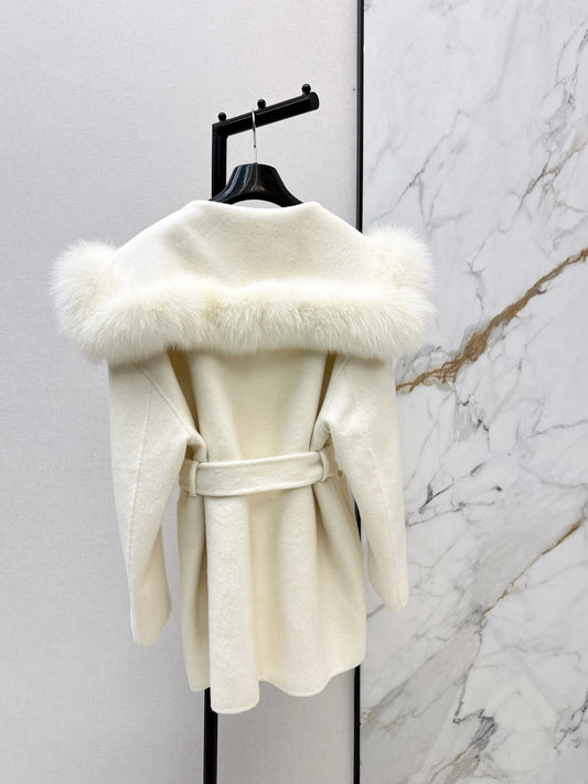 Fend 25fw woolen pea coats