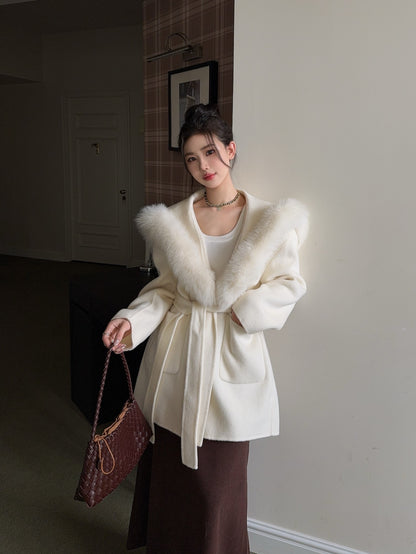 Fend 25fw woolen pea coats