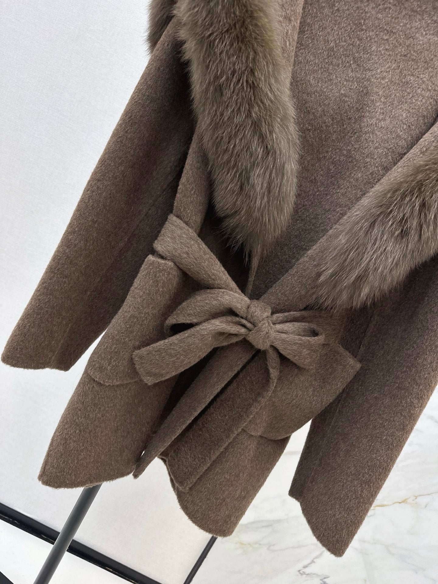 Fend 25fw woolen pea coats