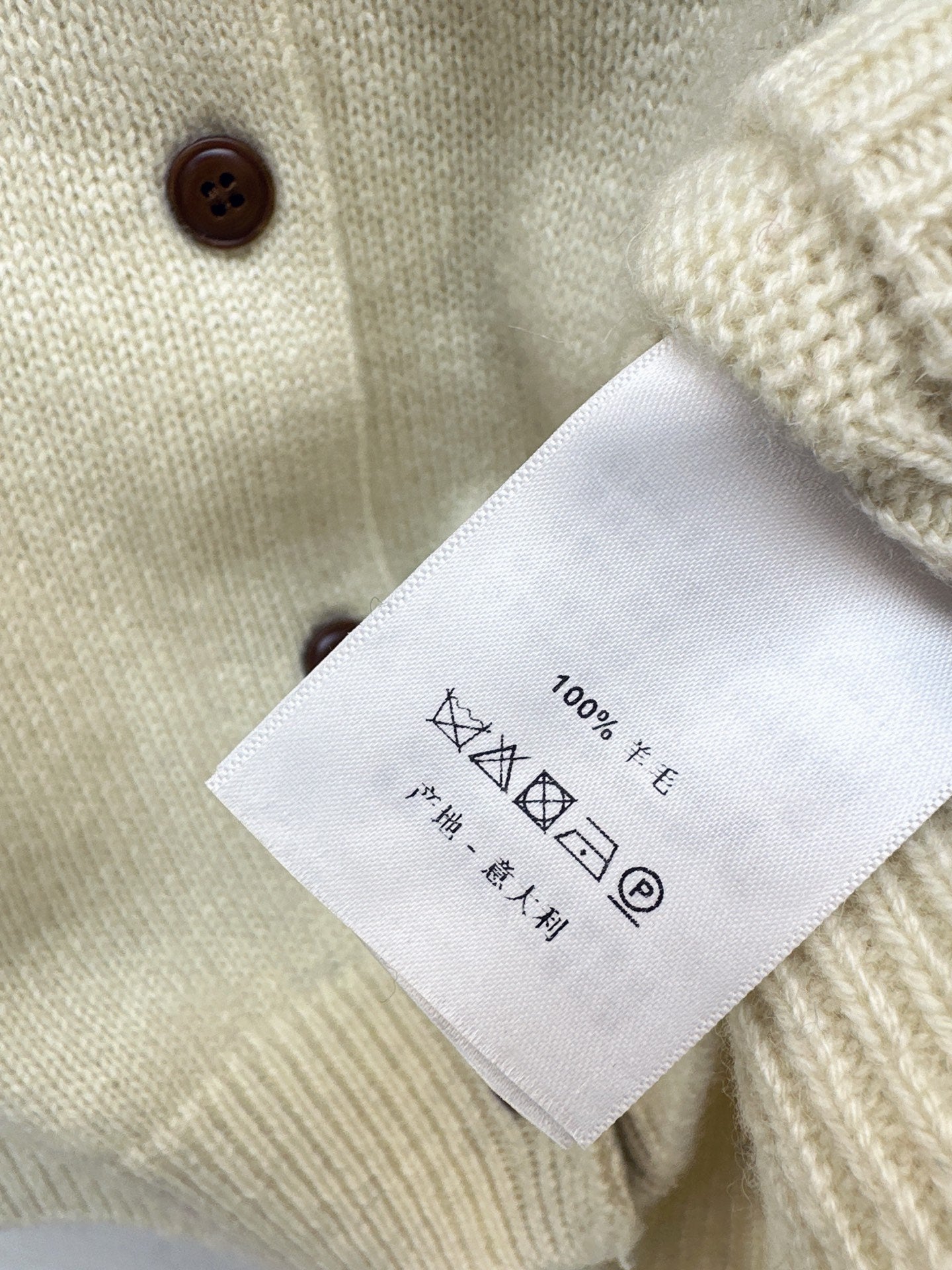 Loro 25fw fair isle cardigan