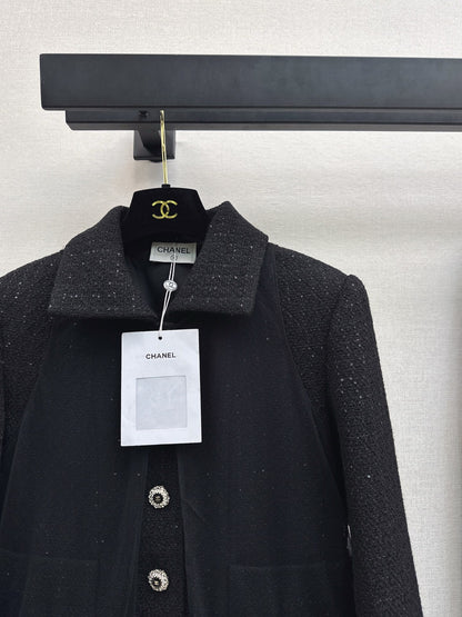 Chan 25fw woven tweed jacket