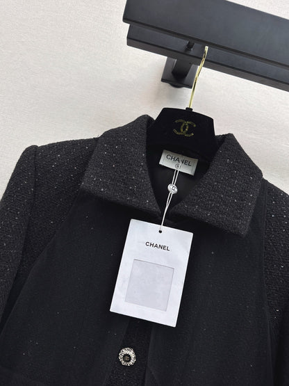 Chan 25fw woven tweed jacket